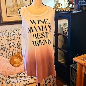 NWT Torrid size 2 (2x) "Wine Mama's Best Friend" Tank Top